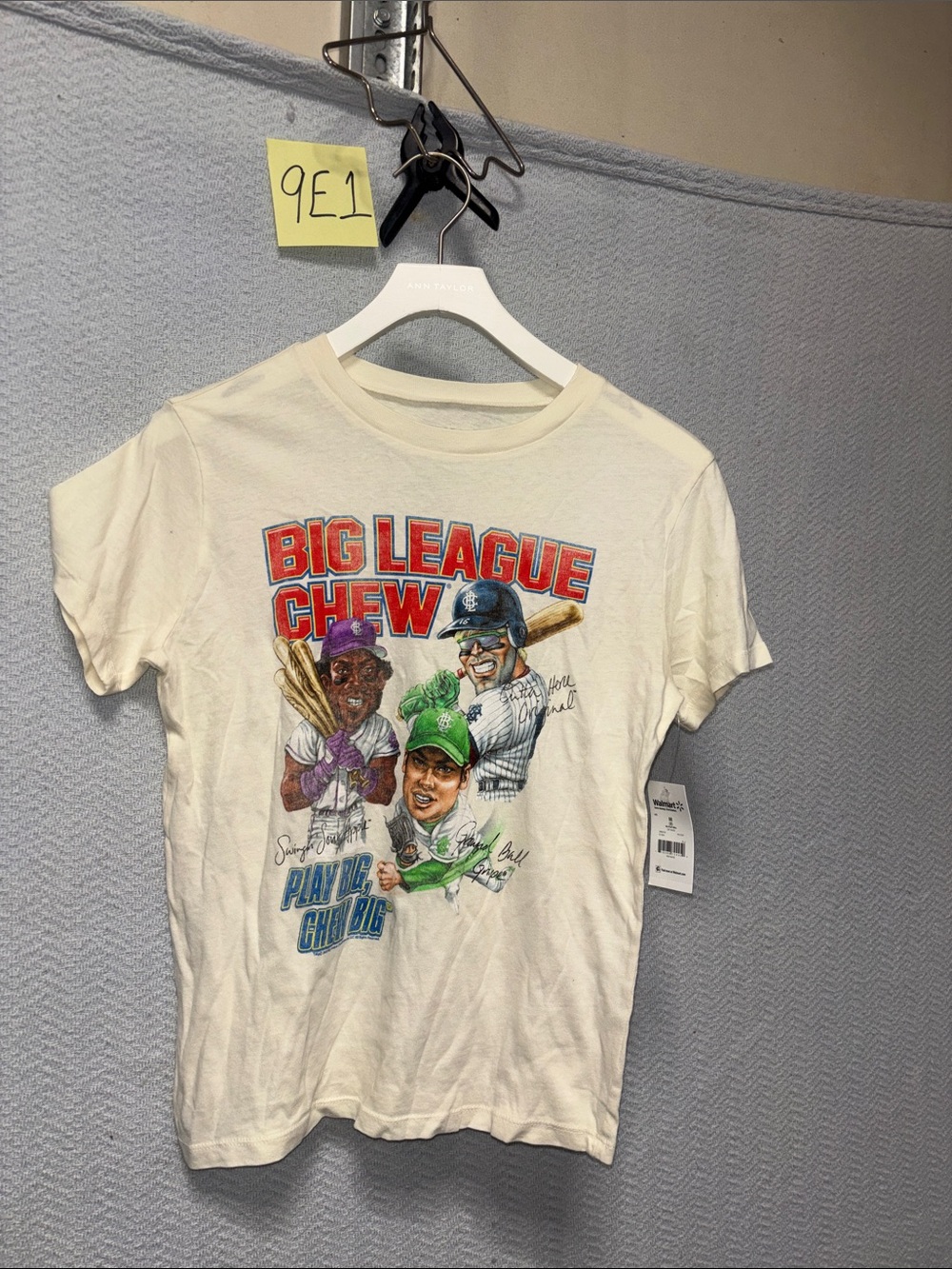 Kids big league tee size 8